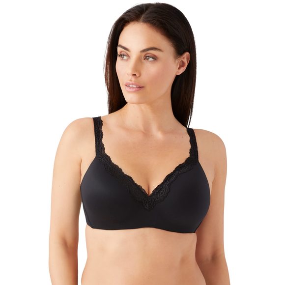 Wacoal Women's Softly Styled Wirefree T-Shirt Bra Black 36C - Picture 1 of 4